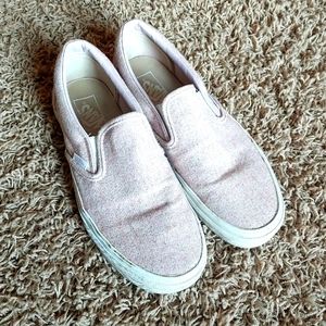 Womens slip on vans size 10